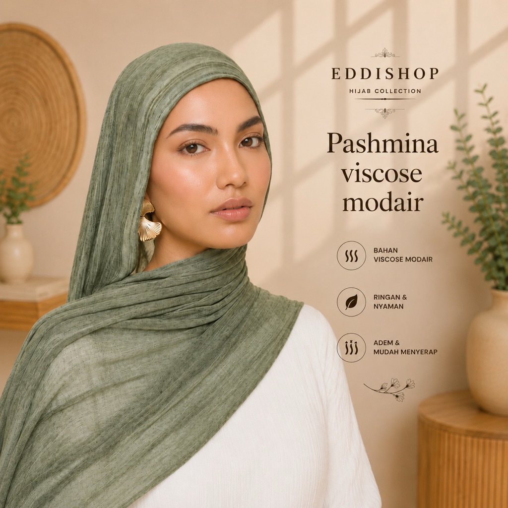 Viscose Crinkle Shawl / Hijab Pashmina Motif Crinkle Bahan Viscose Premium / viscose hightlight