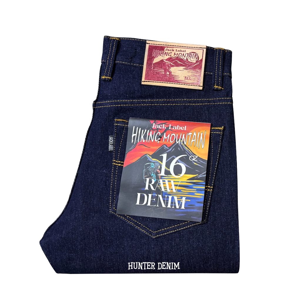 Jack Label Denim 16oz Selvedge Accent Sanforized Deep Indigo