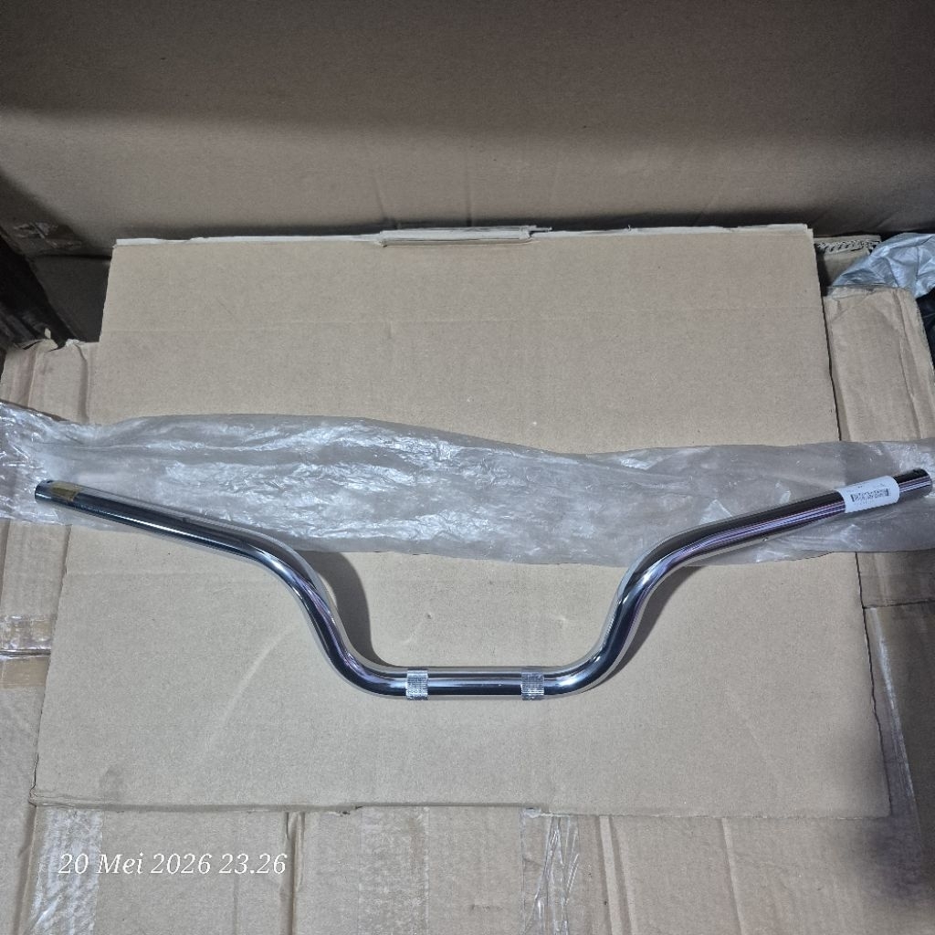 Stang setang stir steer kemudi honda GLpro GL pro max chrome original ahm honda 53100-kg2-950