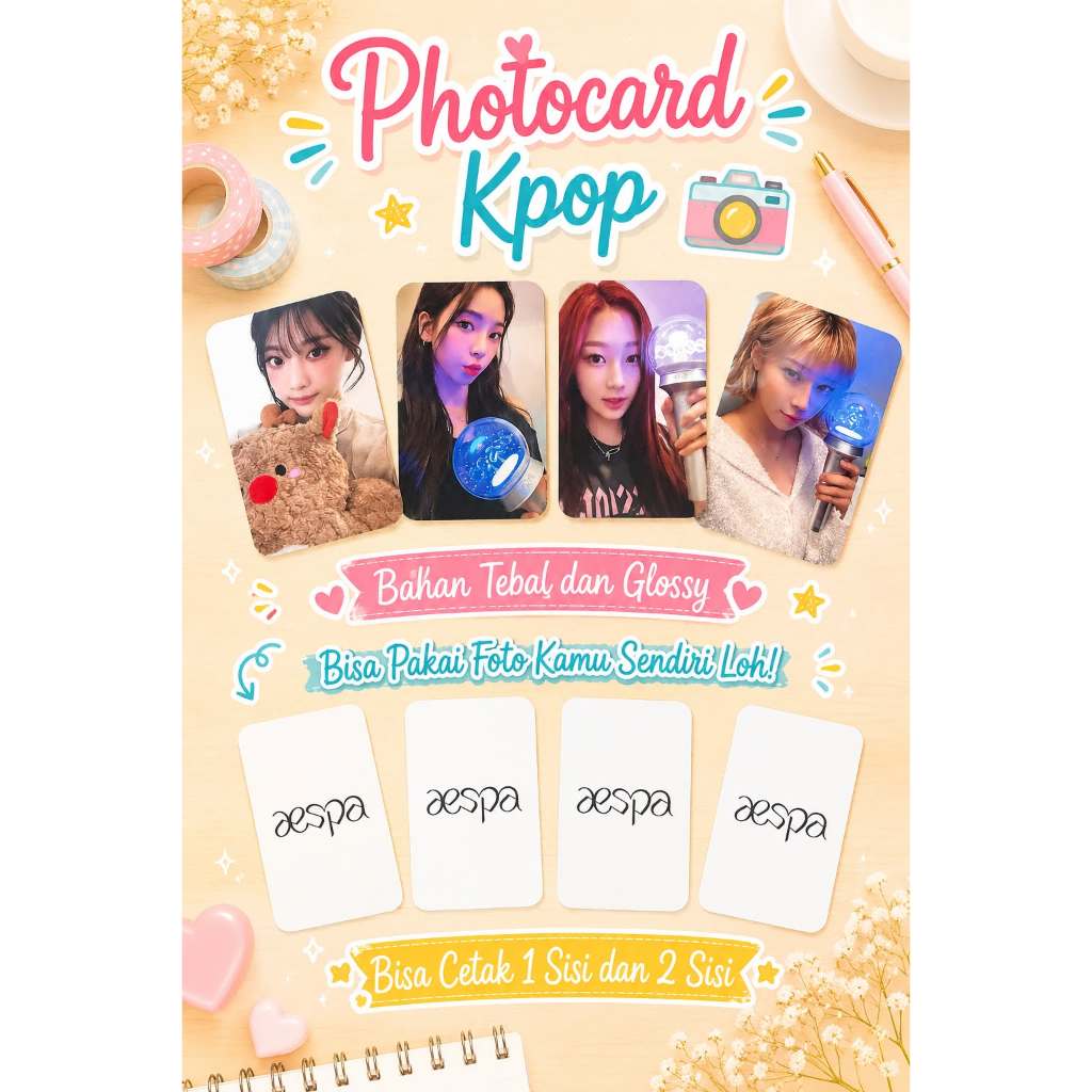 PHOTOCARD KPOP (CUSTOM)