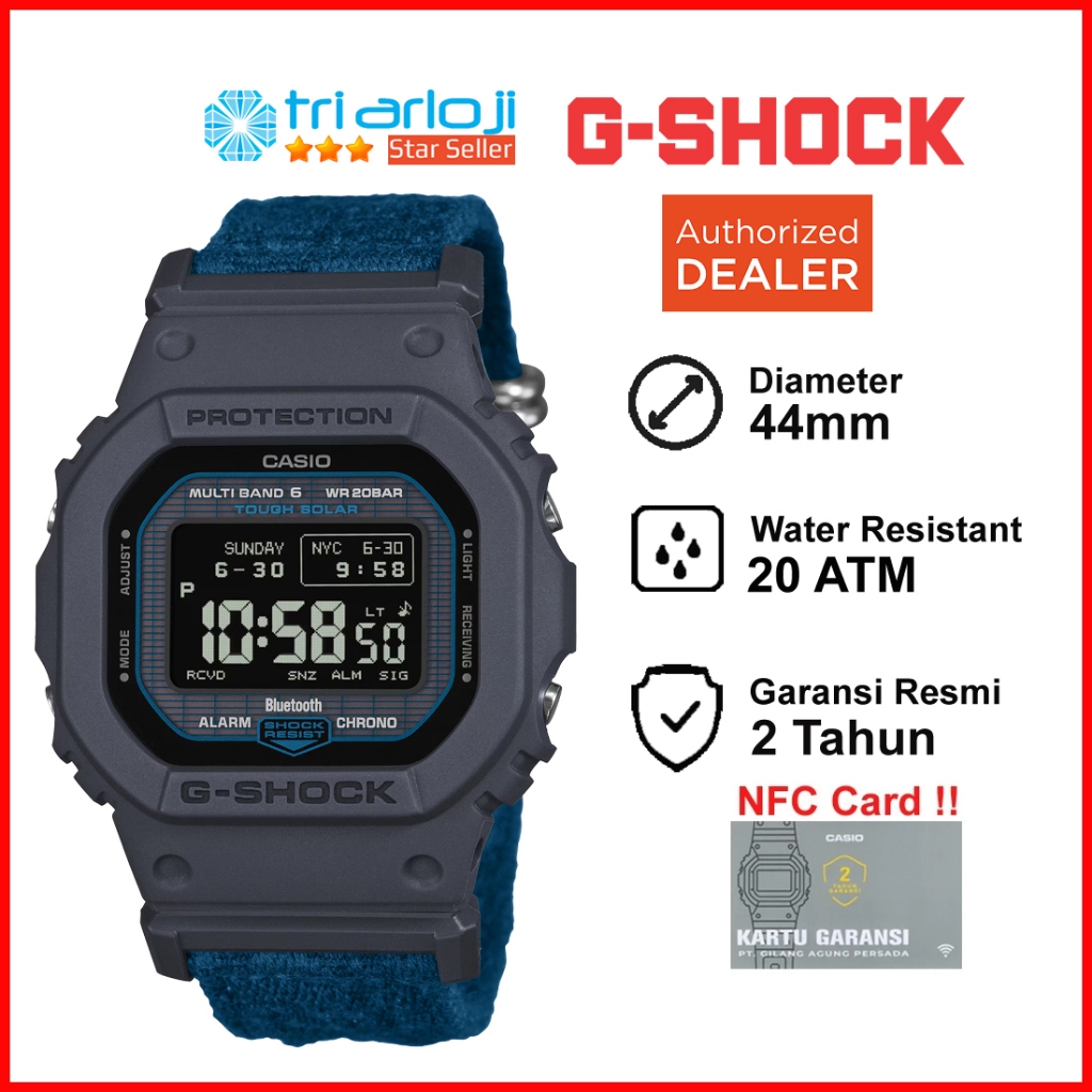 Casio G-SHOCK GW-BX5600CBG-2DR Jam Tangan Pria Digital  Solar GSHOCK GW-BX5600CBG-2 GW BX5600CBG 2DR