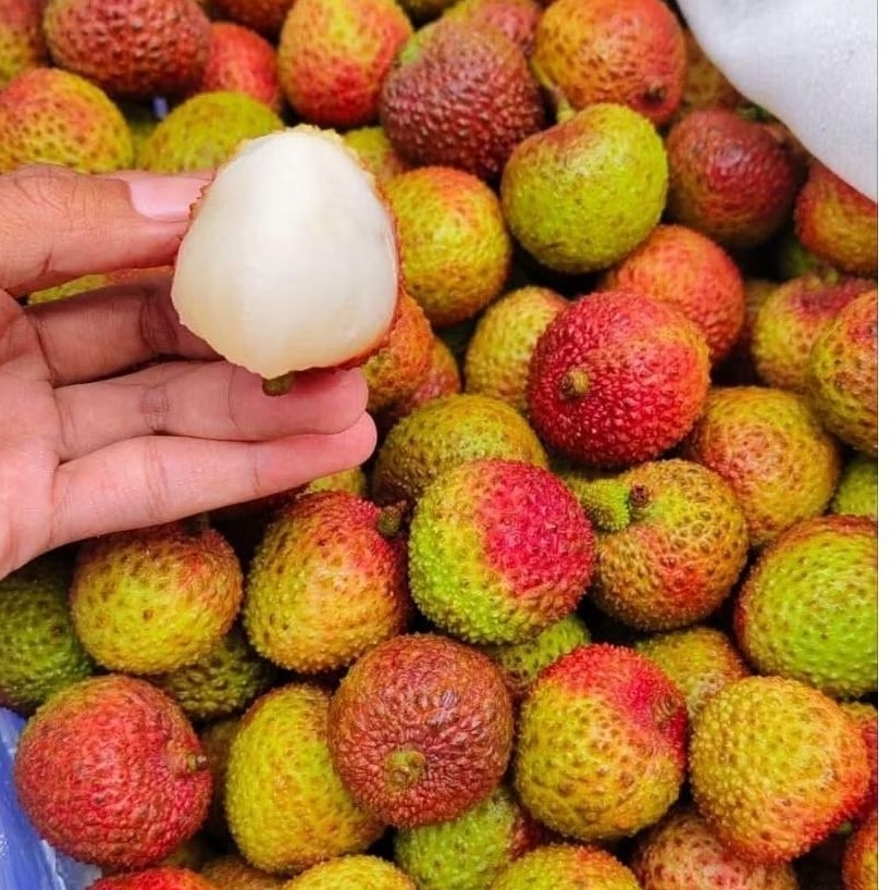 buah lyche/leci madu manis import 1kg