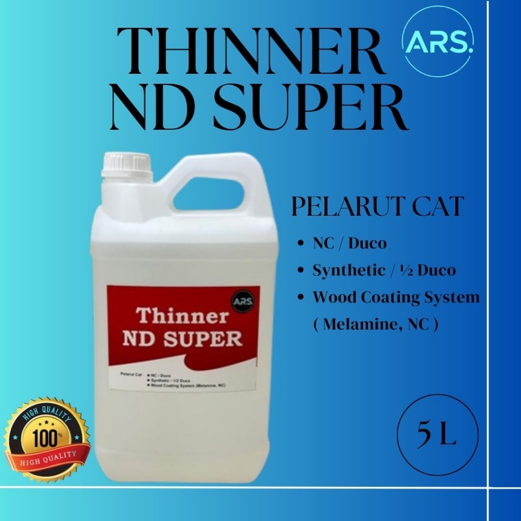 THINNER ND SUPER 5 LITER / THINNER SERBAGUNA