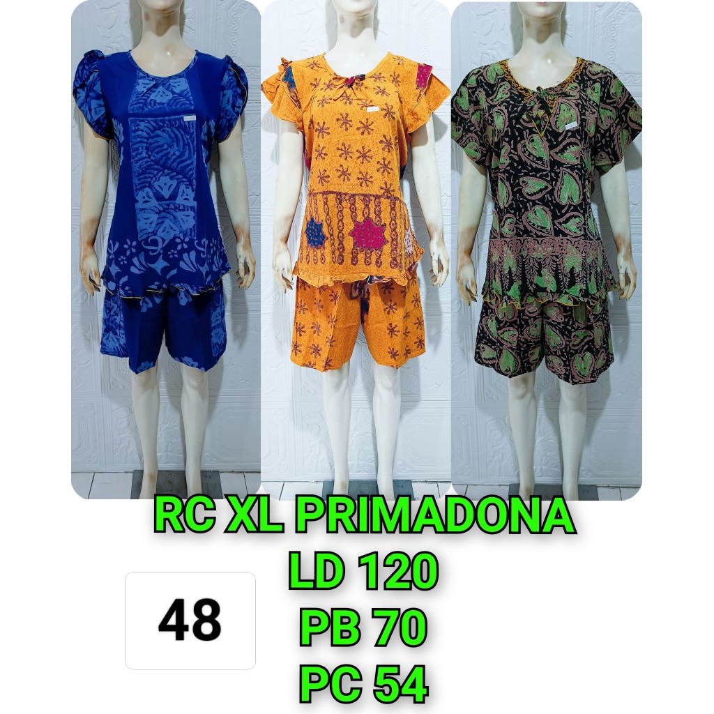 STELAN BATIK CELANA PENDEK PRIMADONA XL