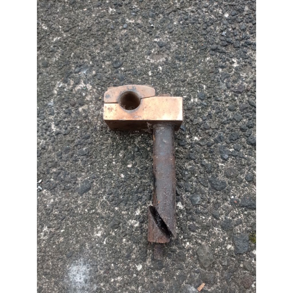 Stem sepeda bmx model tahu insert 22,2 mm antiq