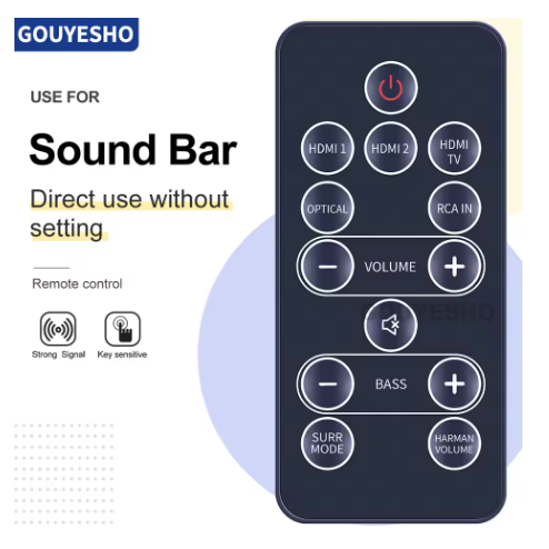 New Remote Control For Harman Kardon Advanced Bluetooth Soundbar SB26 SB26AM