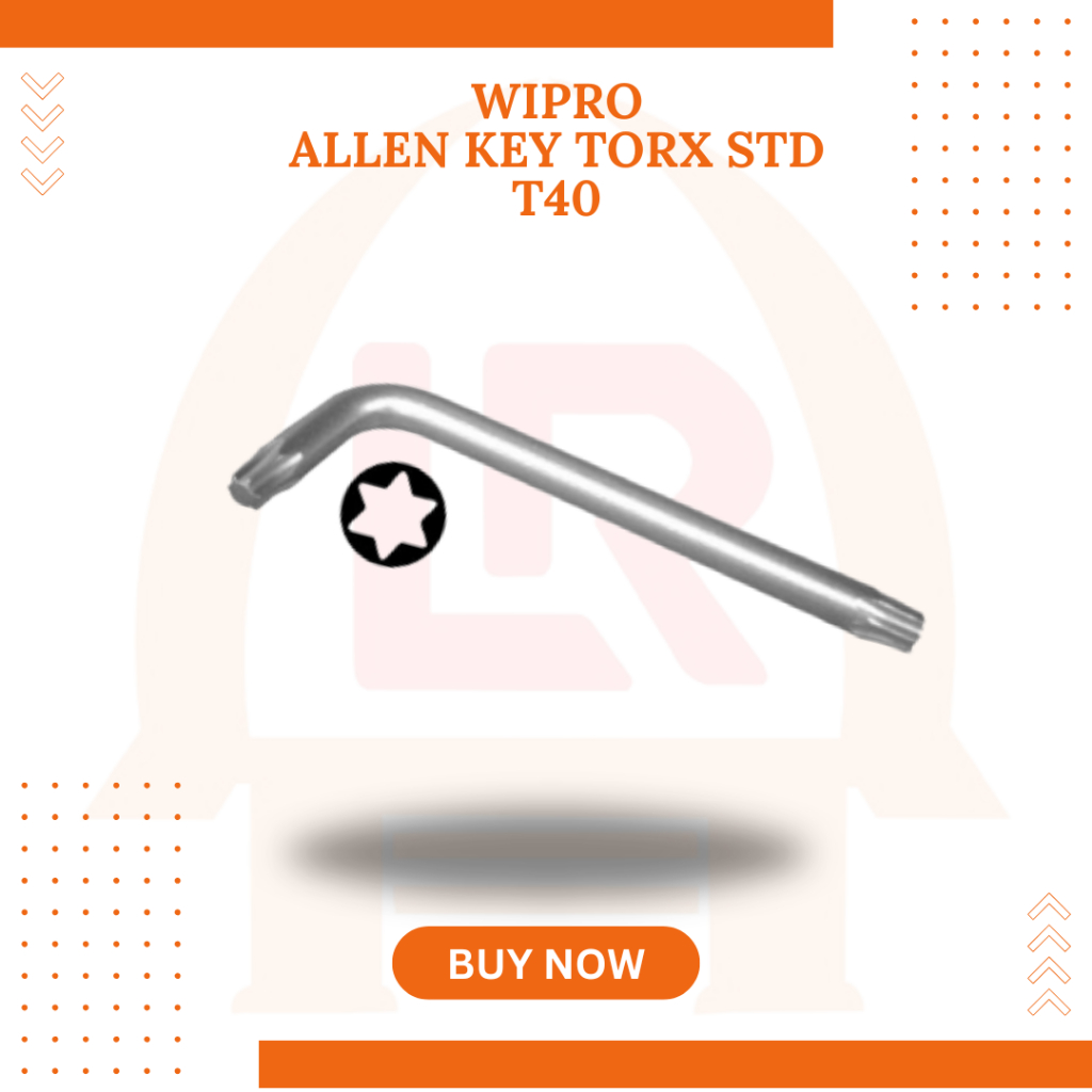 WIPRO ALLEN KEY TORX STD T40 KUNCI L BINTANG T40