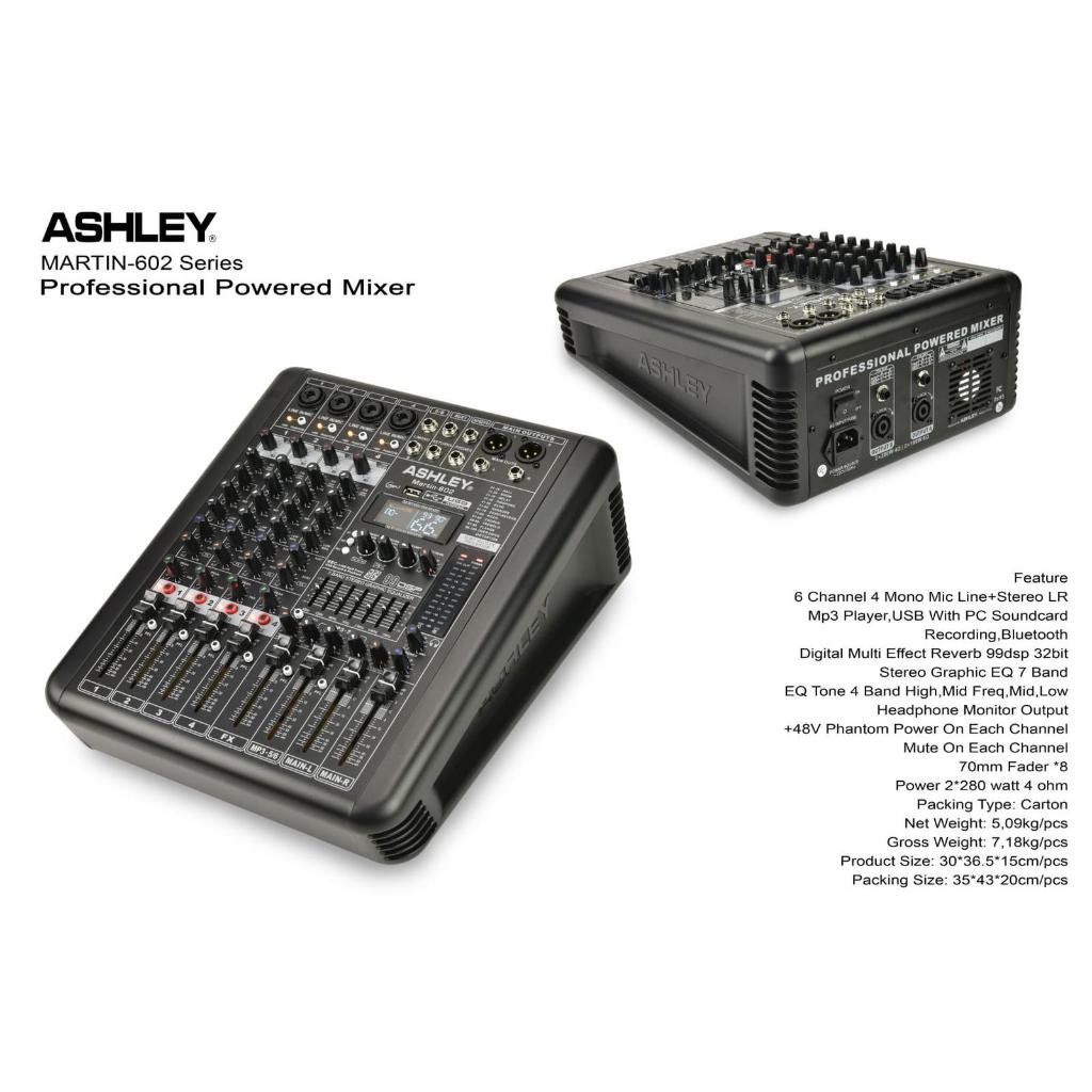 Power Mixer Ashley Martin602 / Martin 602 Original