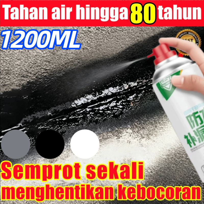 1200ml PENAMBAL BOCOR ATAP SEMPROT aqua spray anti bocor waterproof cat tembok anti air waterproof p
