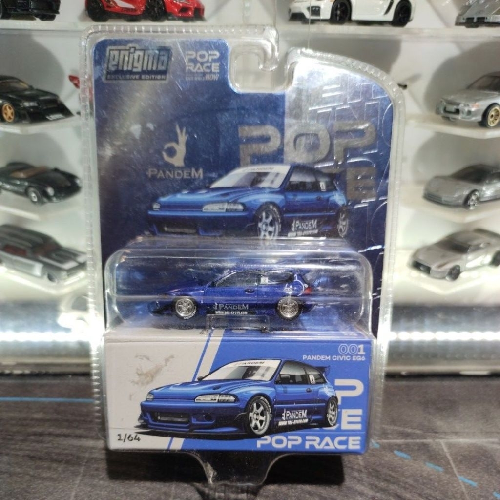 pop race Civic eg pandem