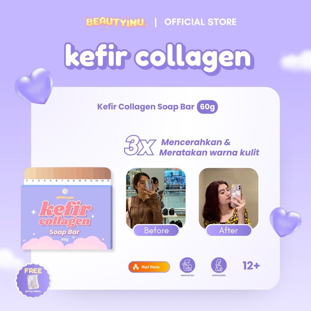 RY - BEAUTYINU Kefir Collagen Soap Bar