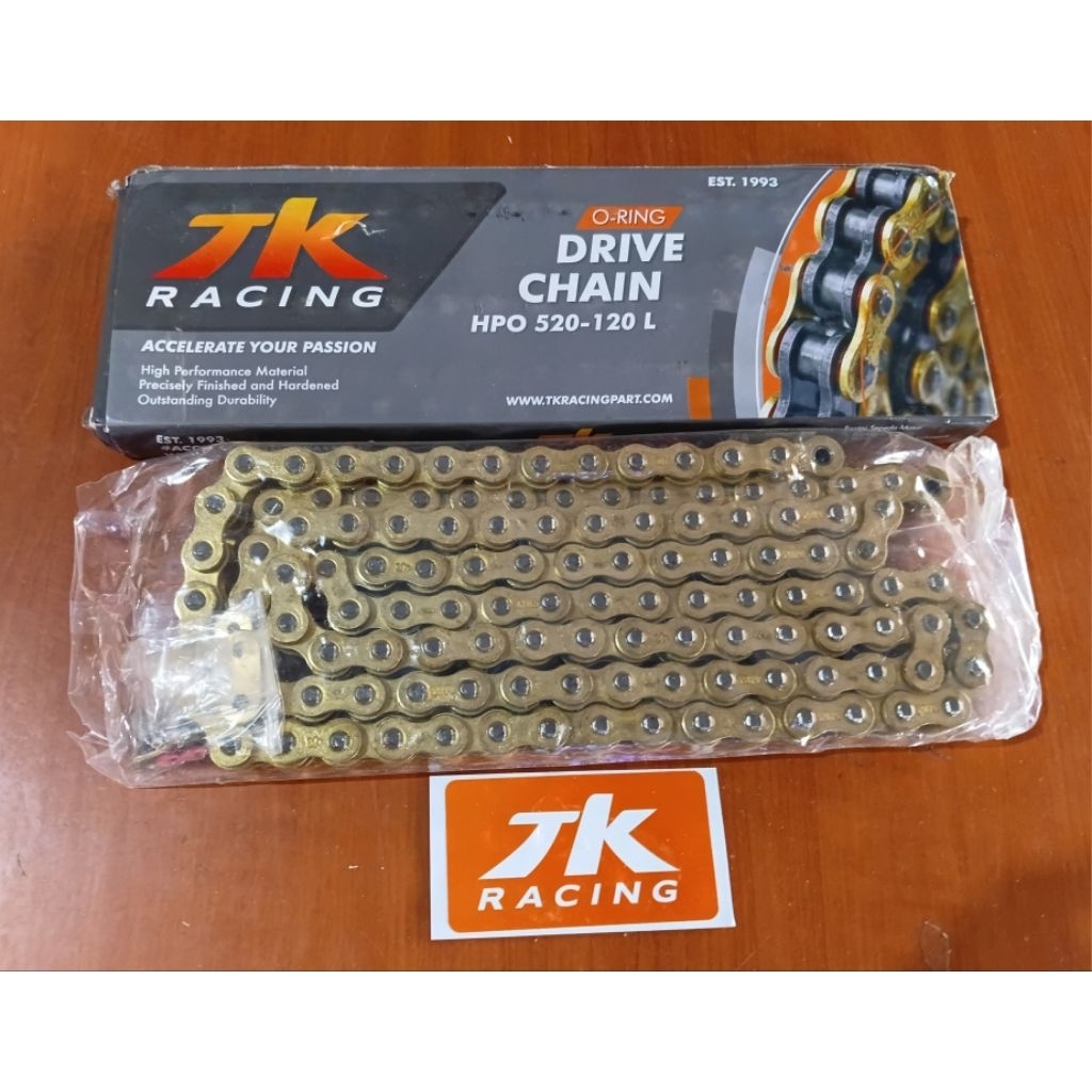 Rantai Tk racing HPO 520-120L O-RING GOLD