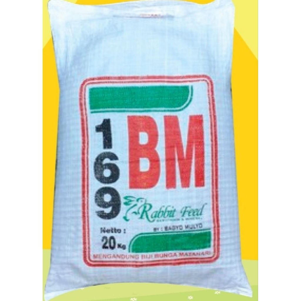 169 BM rabbit food pakan kelinci hamster pelet