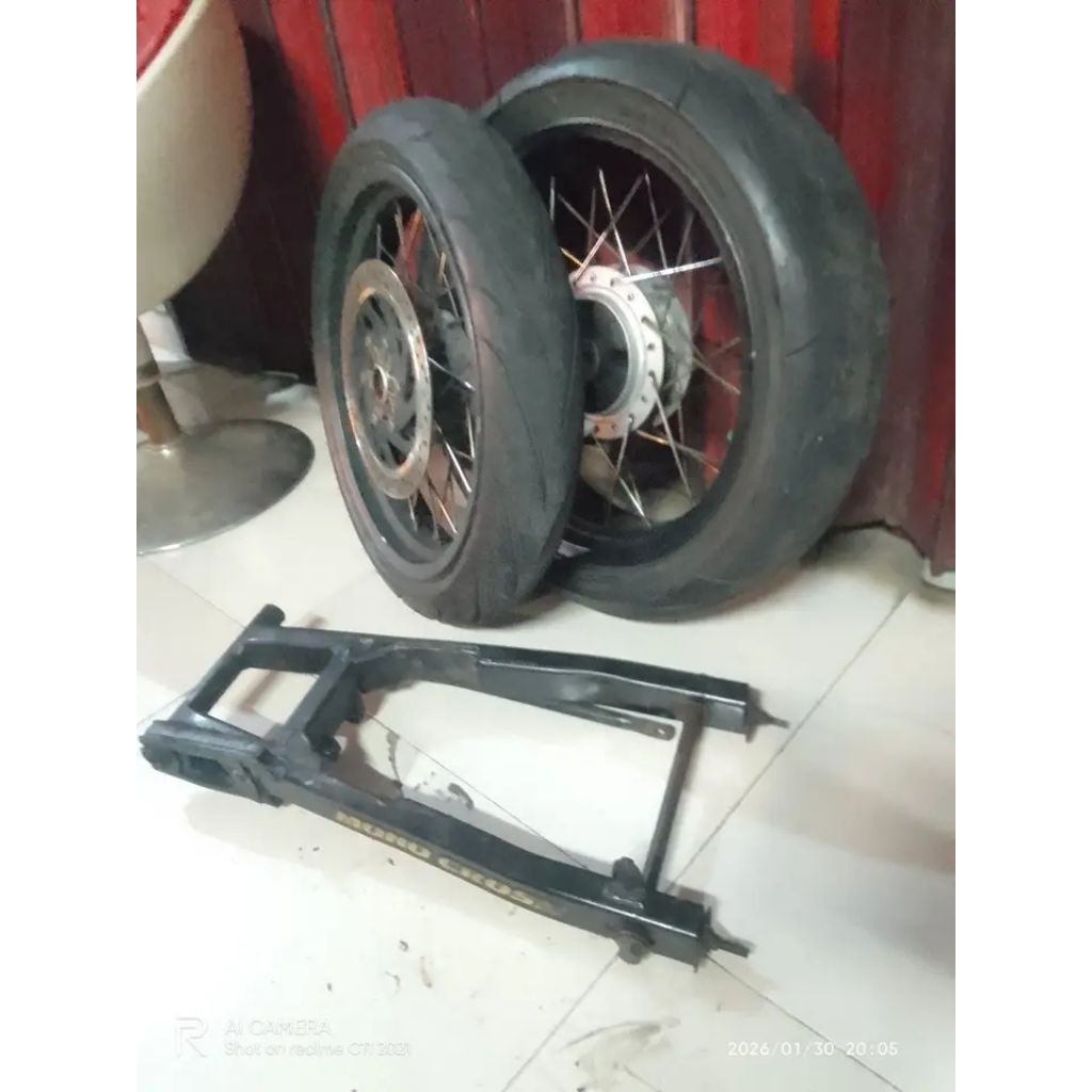 VELG LEBAR GAMBOT YAMAHA SCORPIO
