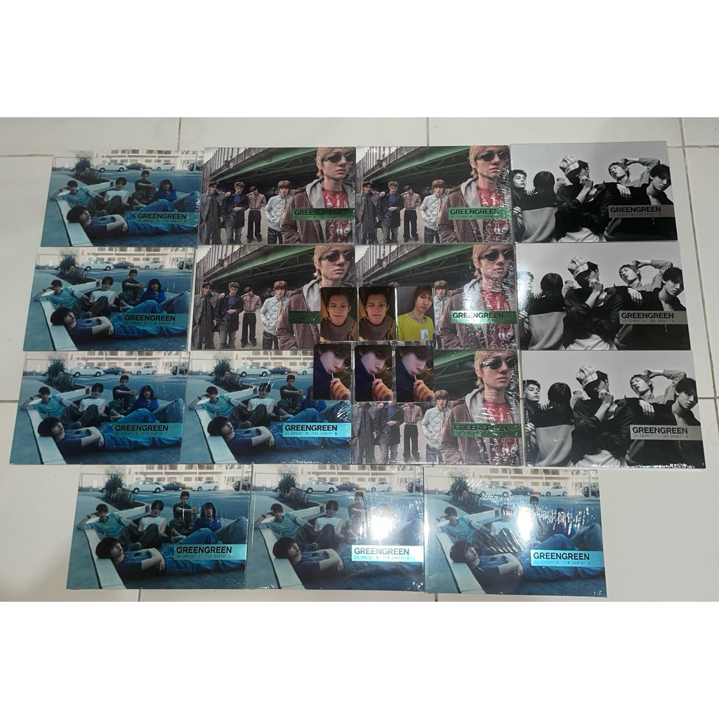 ALBUM GREENGREEN CORTIS STUDIO BRIDGE STREET READY STOCK