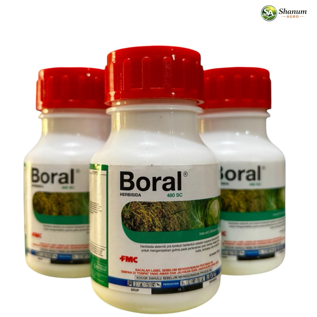 BORAL 480SC 100ml - Herbisida Sistemik Selektif Boral 480sc