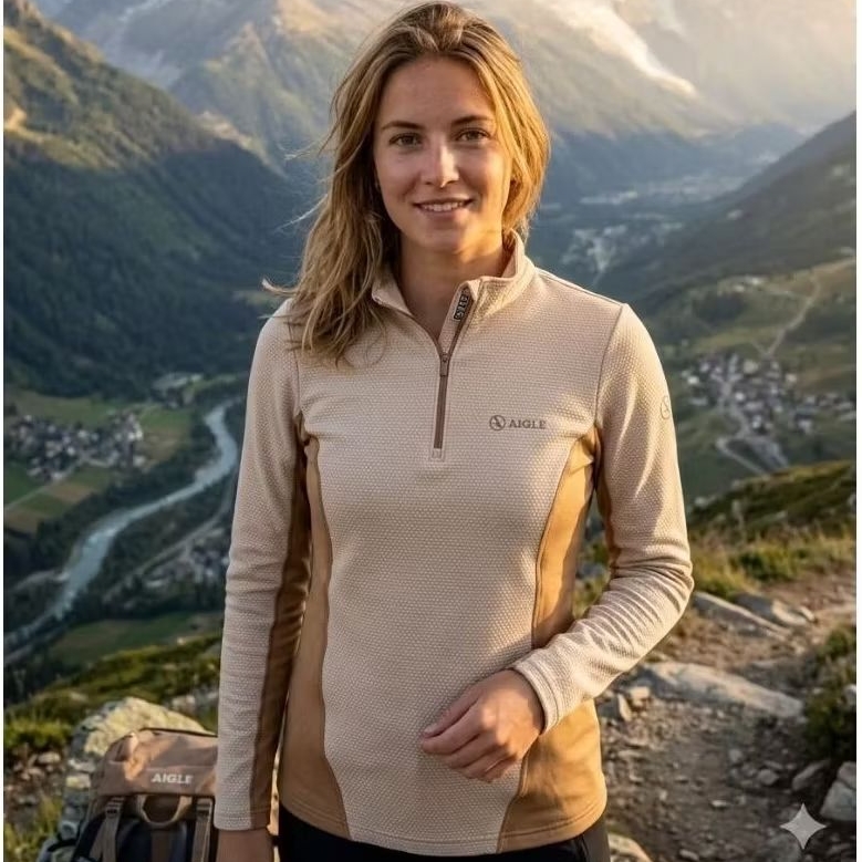 BASELAYER TEBAL || AIGLE || BAJU GUNUNG || BAJU OUTDOOR || BAJU BRANDED SECOND