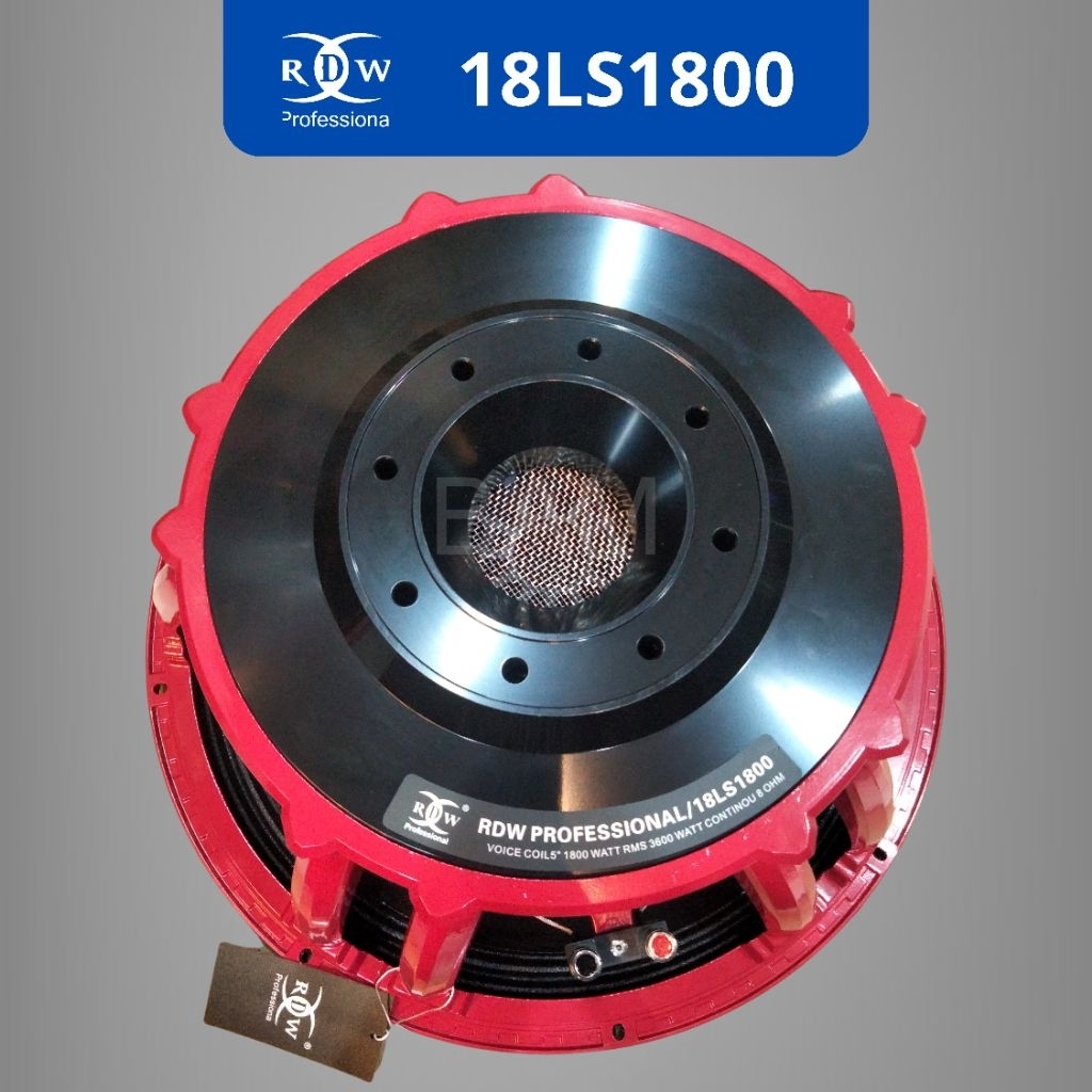 Komponen Speaker RDW 18LS1800 18 Inch