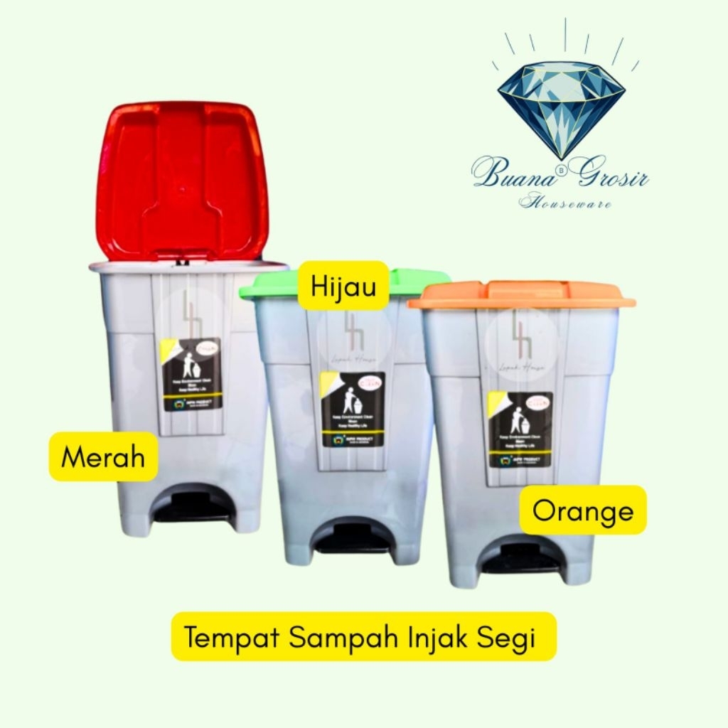 Tempat Sampah Injak | Kotak Sampah Injak Murah | Tempat Sampah Murah