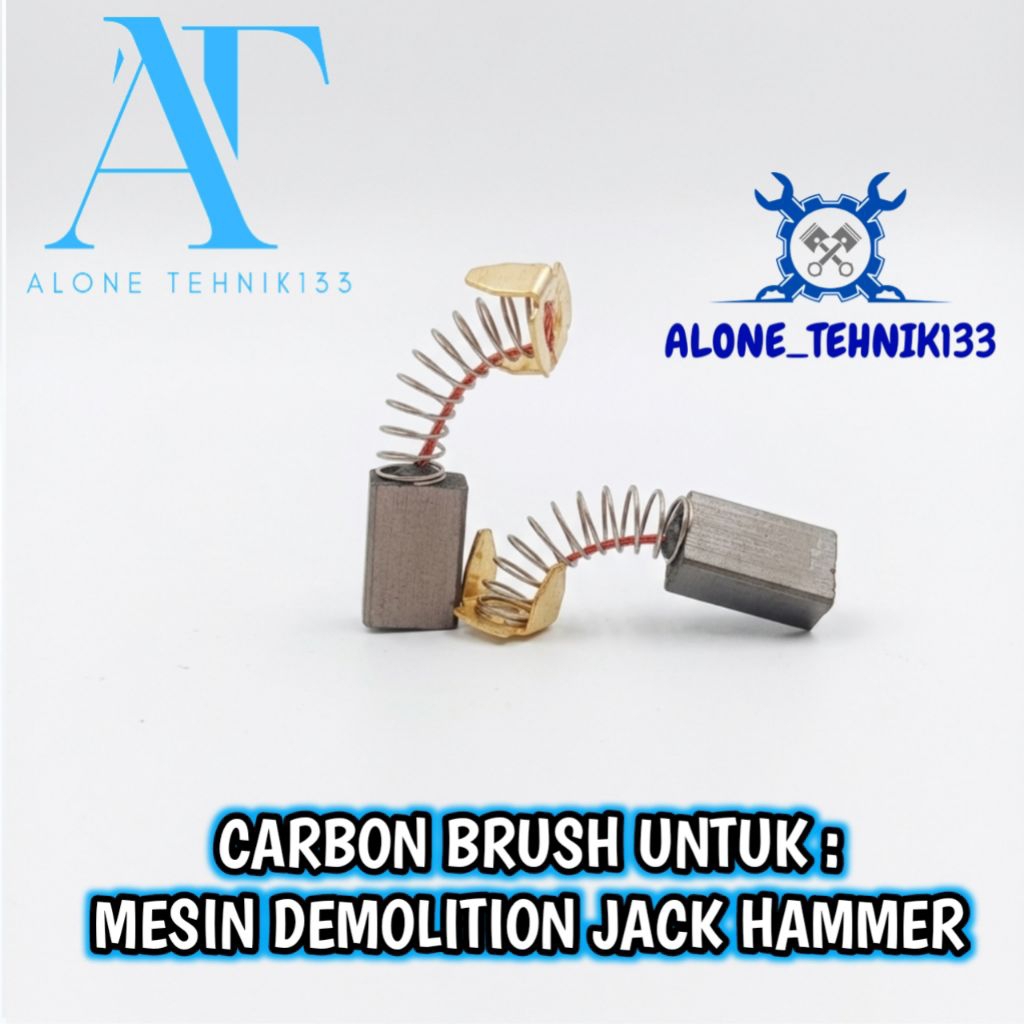 CARBON BRUSH BITEC HBM5 HBM50 ARANG SPULL KULL MESIN BOR BOBOK DEMOLITION HAMMER BITEC HBM5 HBM50