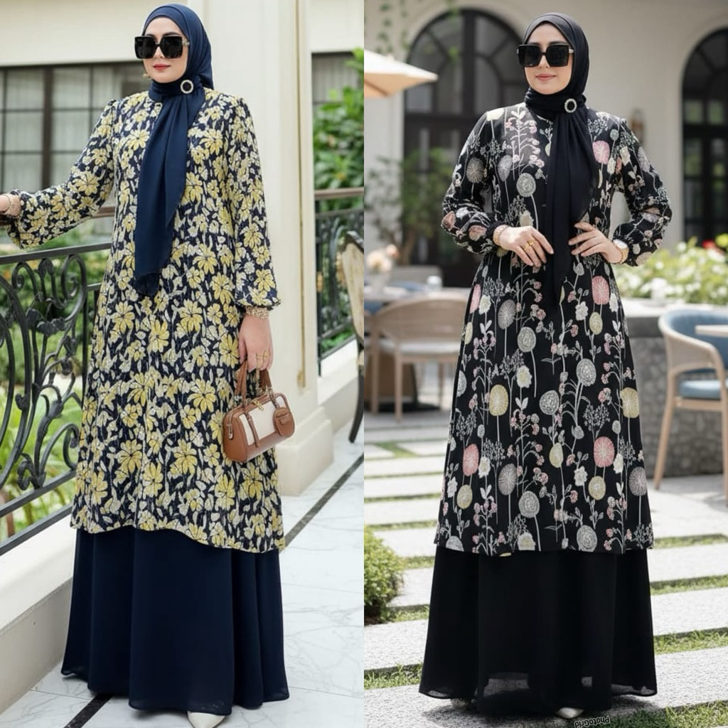 TIRANI MELAYU GAMIS SET SEGIEMPAT / COD
