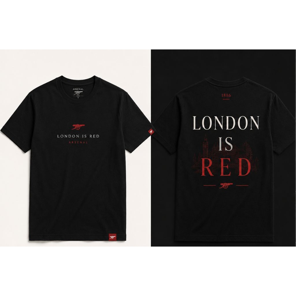 kaos Arsenal dengan desain unik