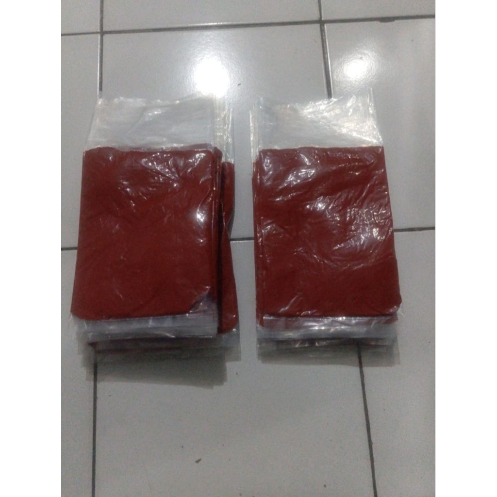 burger merah / pattern pakan ikan discus