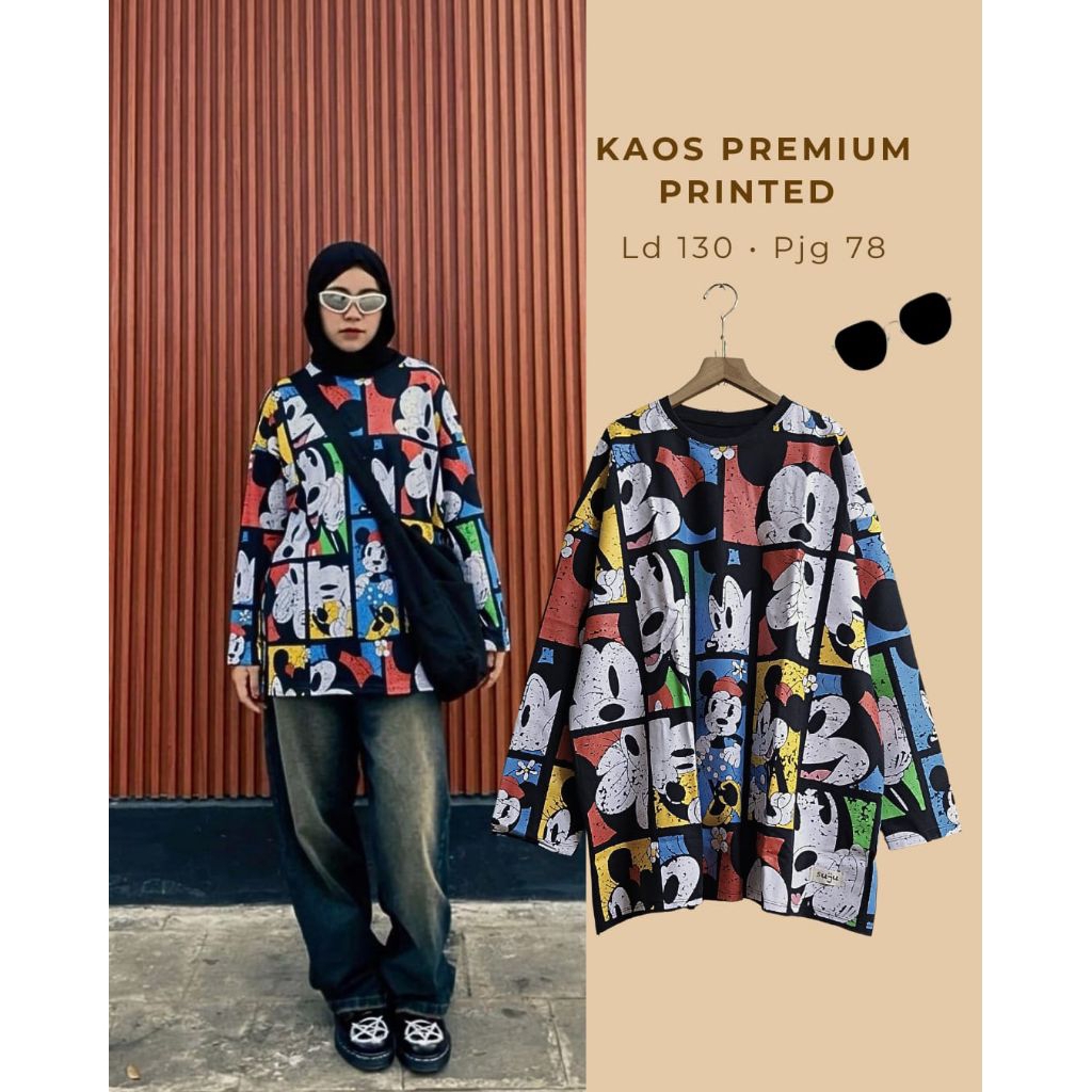 KAOS IMPOR JUMBO LD 130/140