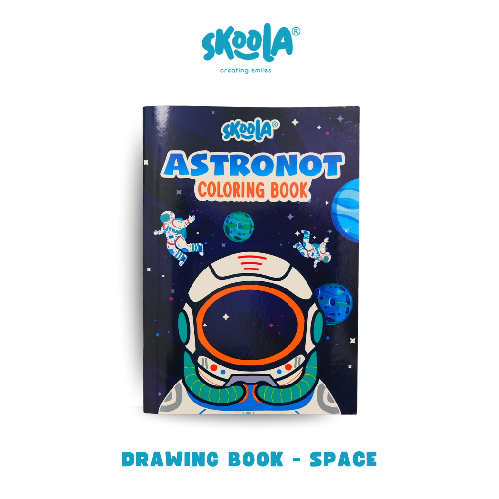 (GIFT) STIKER AND DRAWING BOOK SET SKOOLA SPECIAL EDITION
