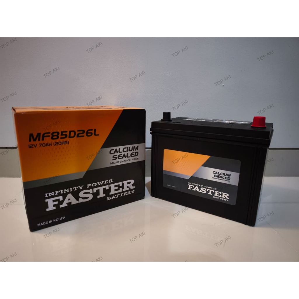 Aki Mobil IMPOR KERING FASTER NS70L / NX110-5L 12V 70Ah kijang inova matic,kijang inova diesel,camry