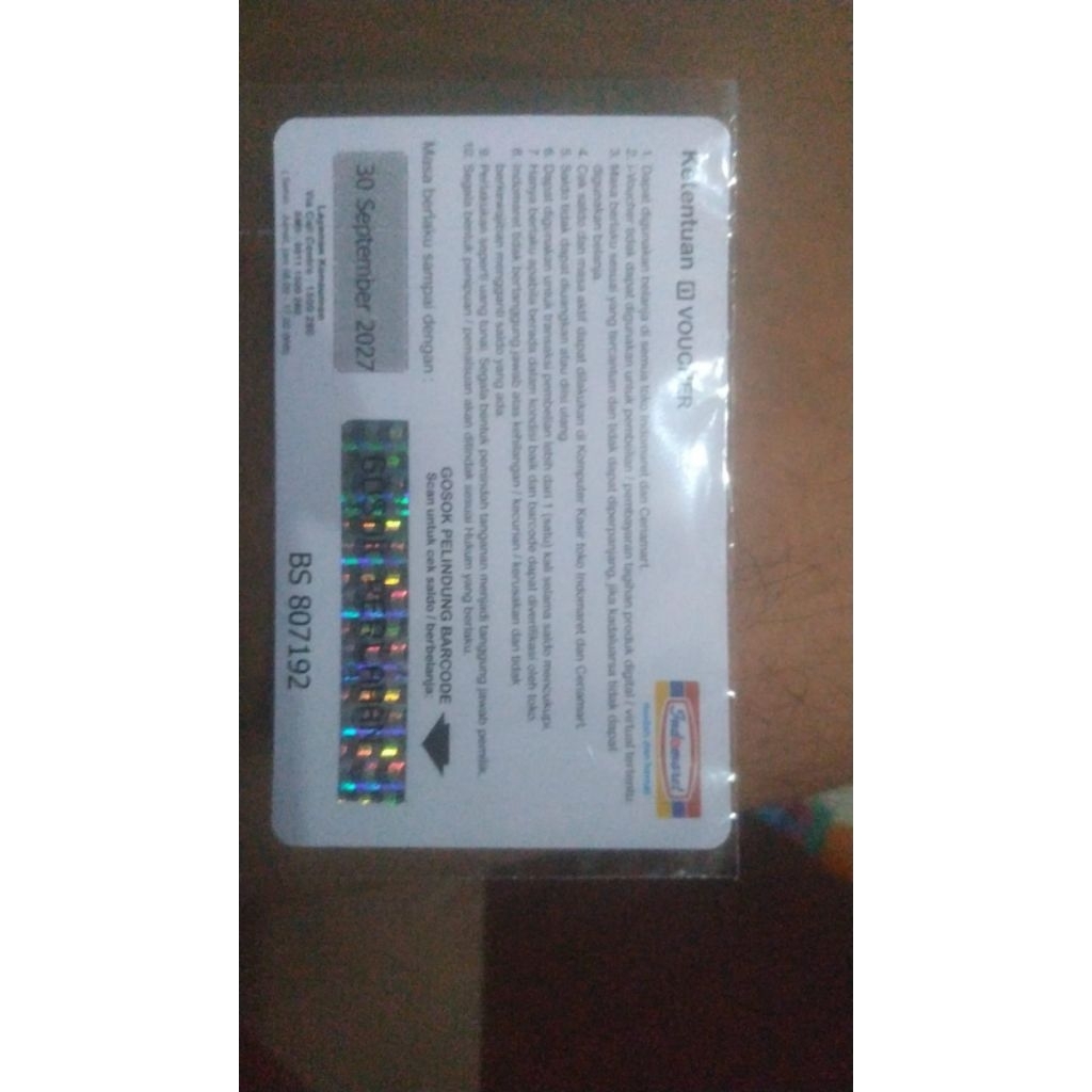 voucher Indomaret 50000, 50k, 50ribu