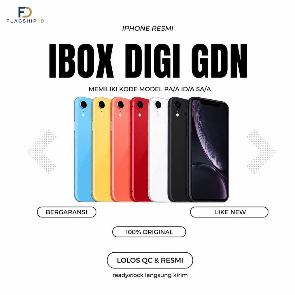 FLAGSHIP ID Ip Xr 64 gb 128 gb 256 gb IBOX