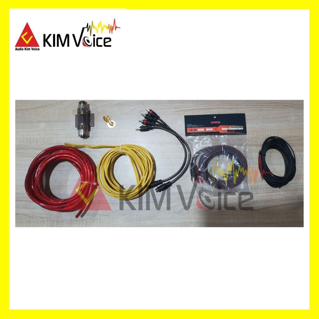 Kabel set Audio Mobil Full set Kwalitas Bagus