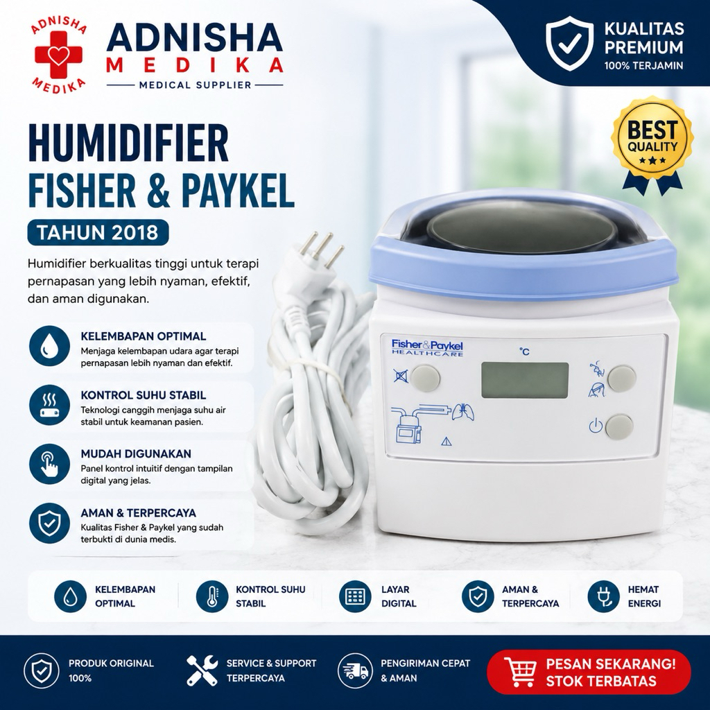 Humidifier fisher & paykel Thn 2018 ( second )