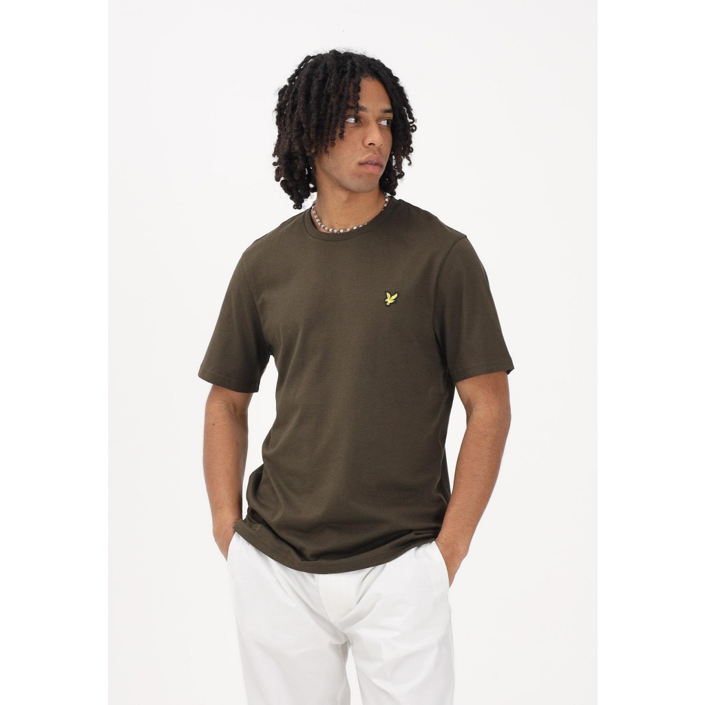 Lyle & Scott Plain T-shirt (Olive) Original