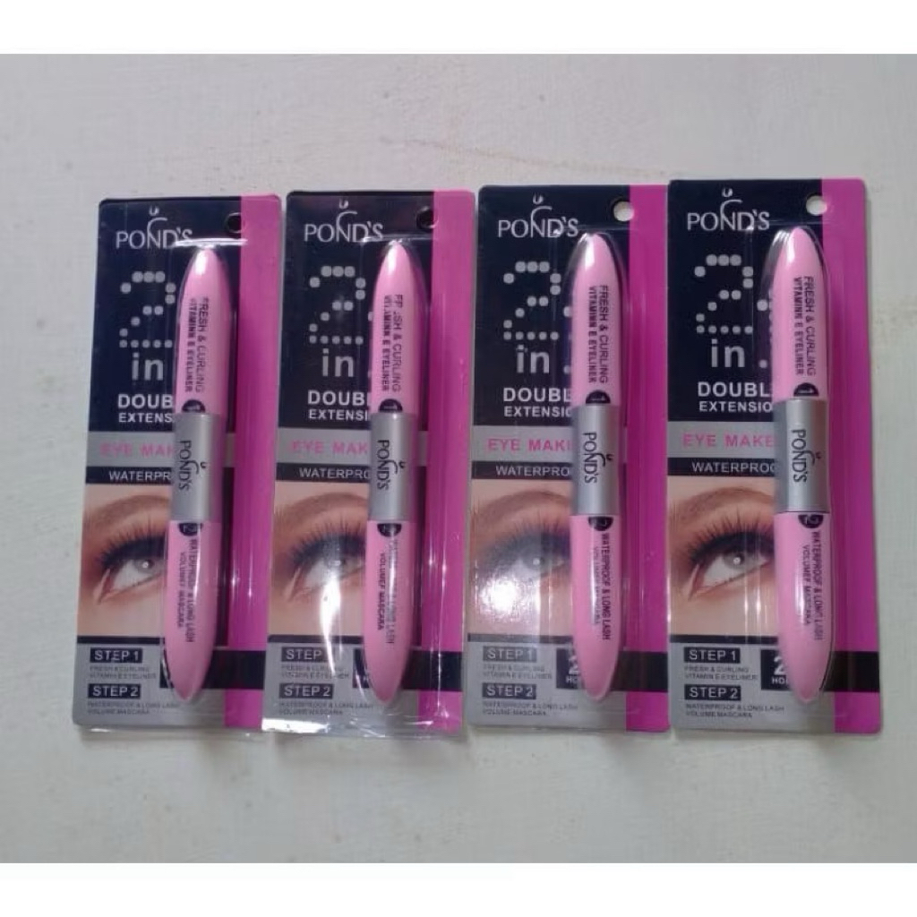 Maskara Eyeliner Ponds 2in1 Waterproof