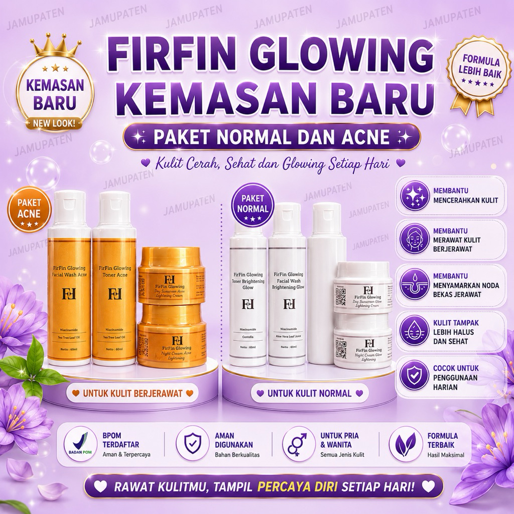 FIRFIN GLOWING KEMASAN BARU