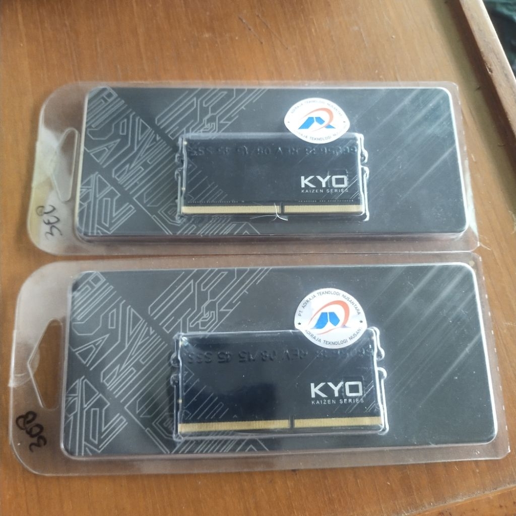 GARANSI ram 16gb kit 2x8gb kyo kaizen classic fungsi normal gaming pc komputer sparepart part 16 2 8