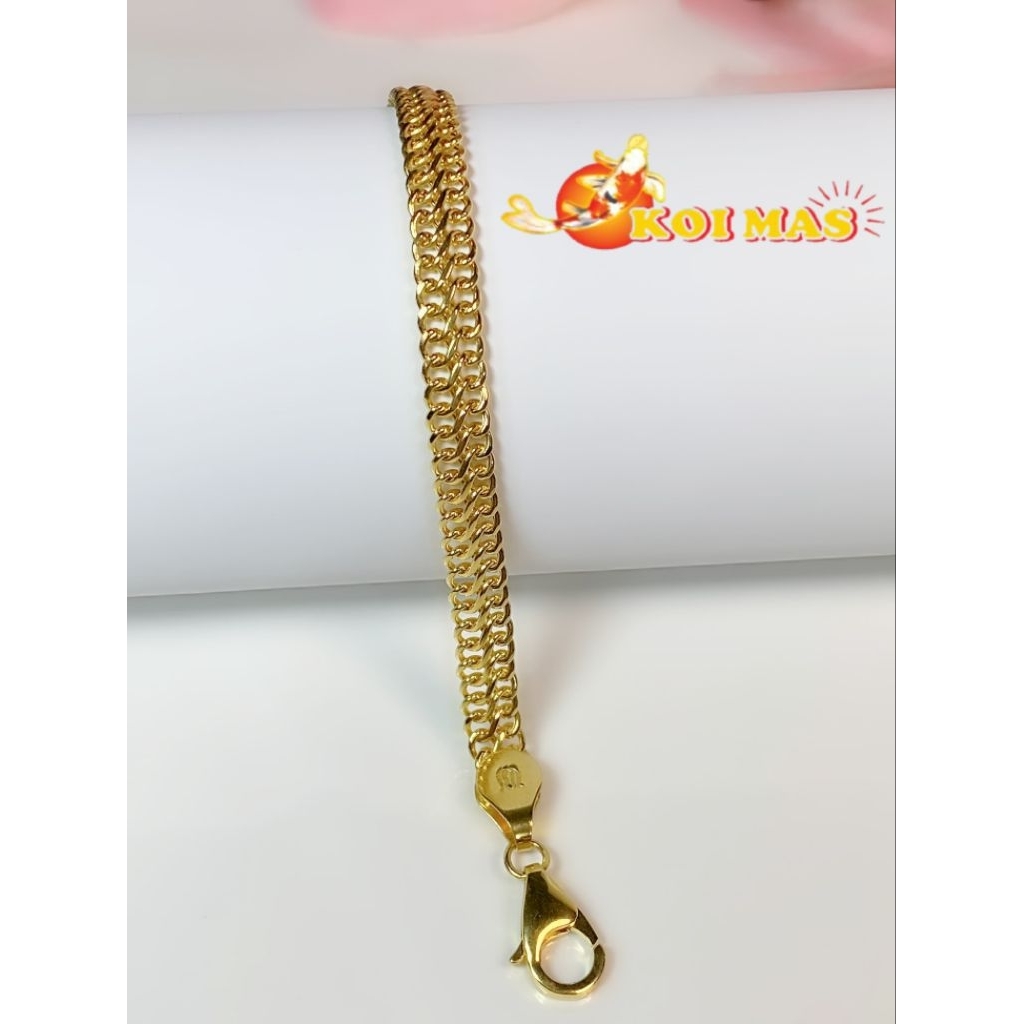 Gelang Emas Rantai Polos