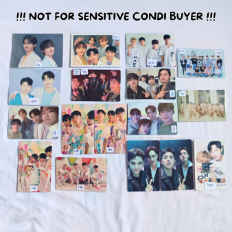 PHOTOCARD UNIT SEVENTEEN OFFICIAL MINWON BITTERSWEET 95L FTS CARVER INCOMPLETE GYUCHEOL CXM HIPHOP T