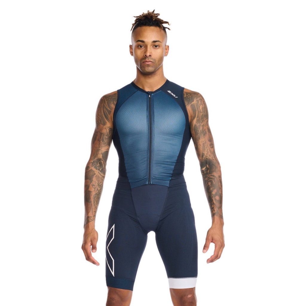 Ratu Diskon 2*U MCS Triathlon Suit MT6660d-OUT/WHT