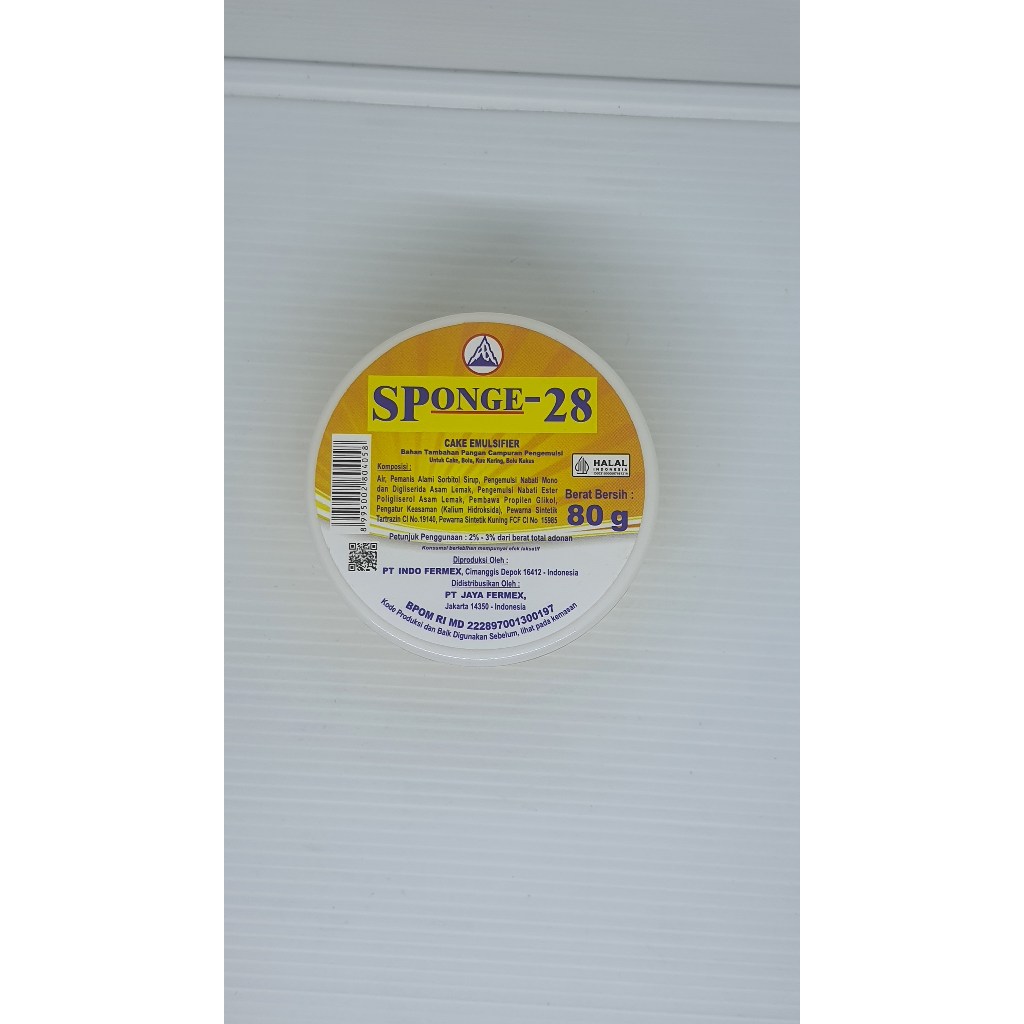 sponge 28 cake emulsifier 80gr