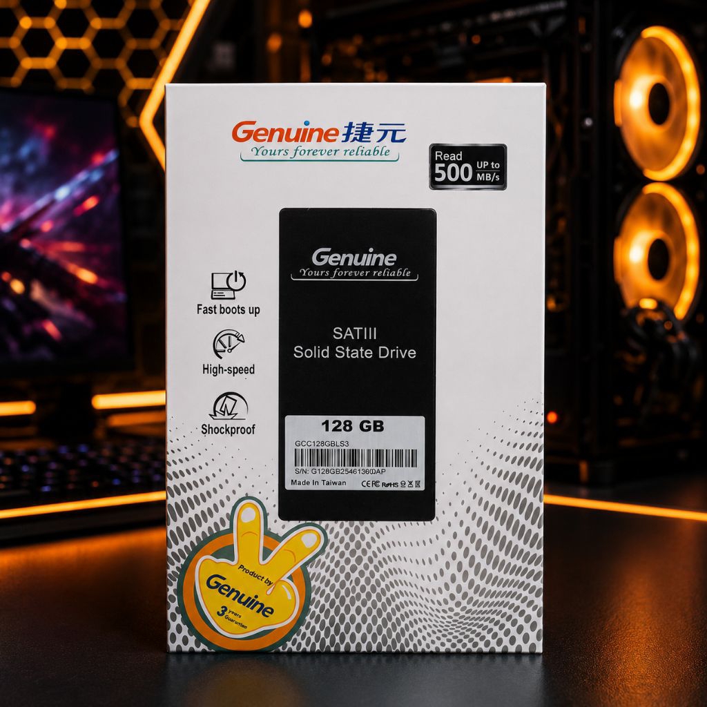 SSD 128GB Genuine SATA III ORIGINAL BERKUALITAS