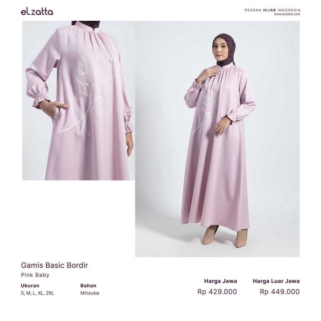 Promo Diskon 30% Gamis Elzatta