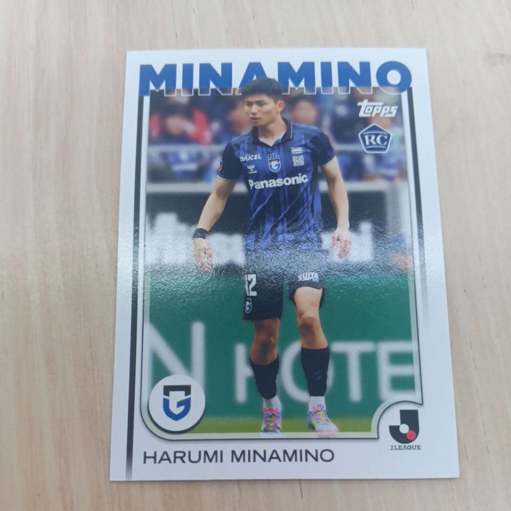 Kartu bola topps jleague tahun 2025 gamba osaka