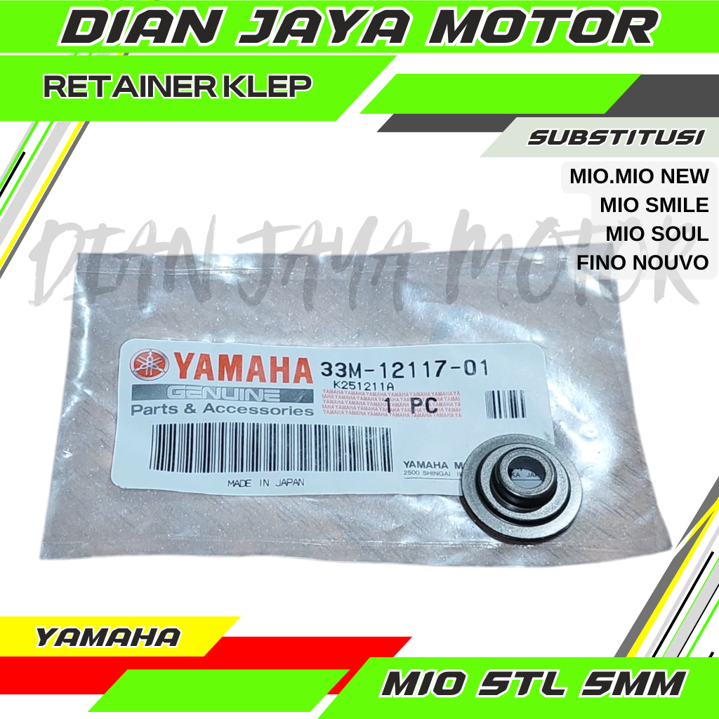 YAMAHA Retainer klep Topi klep Mio 5TL 33M-12117-01 Mio new mio soul Mio smile Mio Sporty Fino karbu