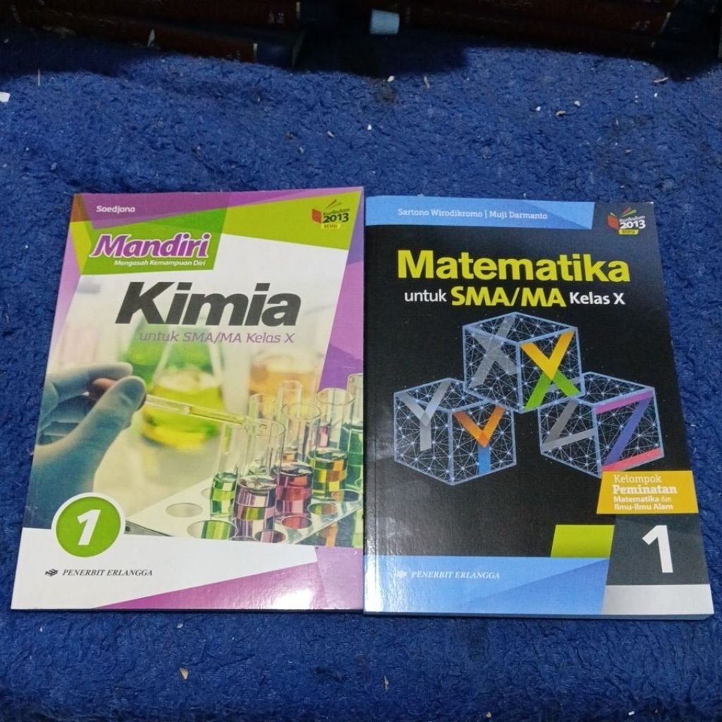 BUKU SOAL MANDIRI KIMIA DAN MATEMATIKA  UNTUK SMA MA KELAS 10