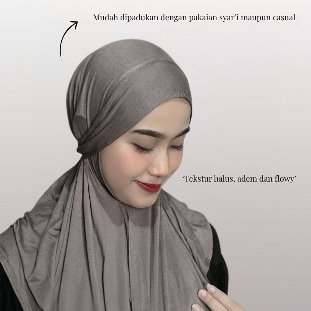 hot sale hijab khimar bandana khiban tencel rayon khiban syar'i & kasual
