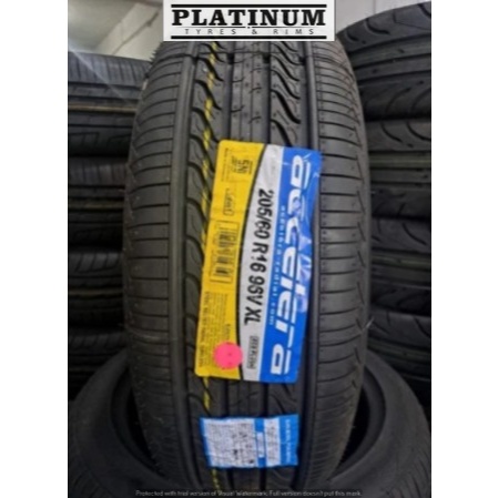 BAN BARU TYPE ACCELERA ECO PLUSH 205 60 R16 II BAN TUBLES 205/60 R16 ACCELERA ECO PLUSH