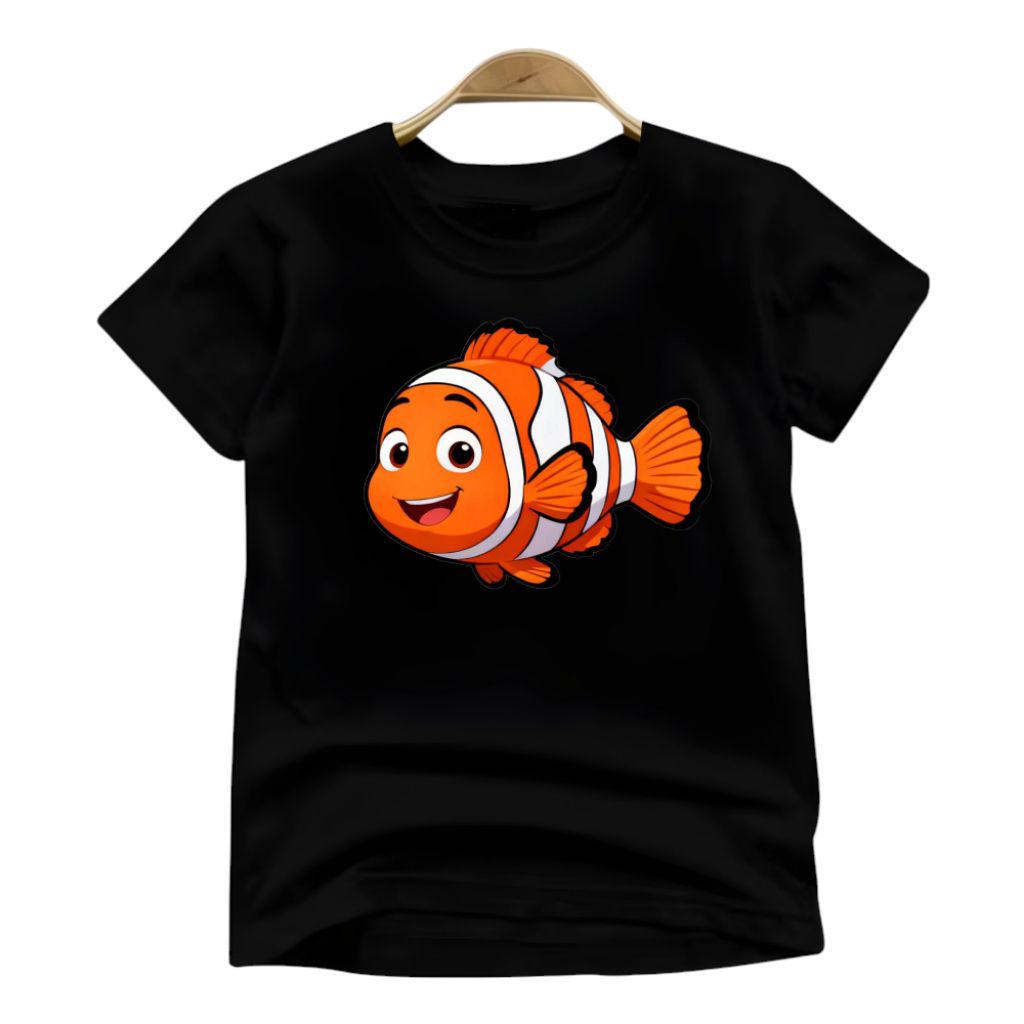 Baju anak kaos anak ikan Nemo ikan badut